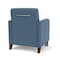 Lesro Siena Lounge Reception Guest Chair w/ Front Casters, 27 in W 29.5 in L 32.5 in H SN1101 - alternate 2